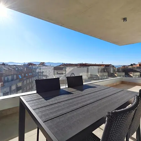 Apartmán Desconectaengalicia Zoo 2 Con Piscina Y Vistas Al Mar A 150 Metros De Silgar *