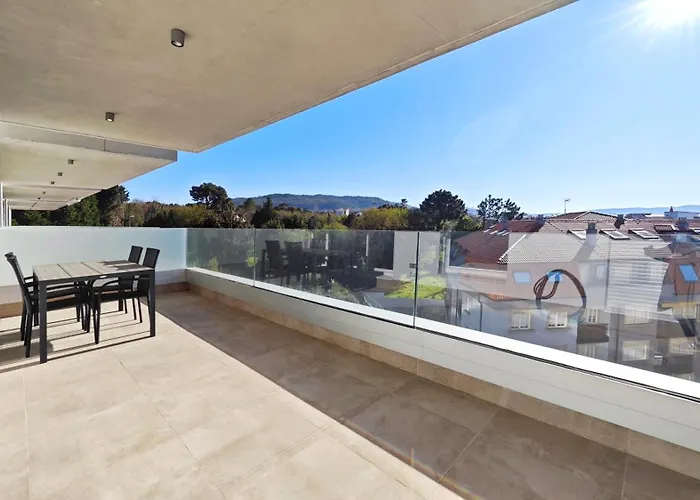 Διαμέρισμα Desconectaengalicia Zoo 2 Con Piscina Y Vistas Al Mar A 150 Metros De Silgar *