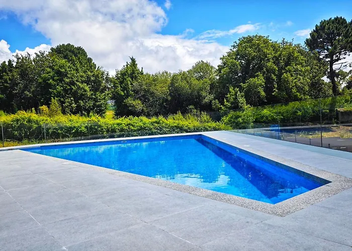 Διαμέρισμα Desconectaengalicia Zoo 2 Con Piscina Y Vistas Al Mar A 150 Metros De Silgar *